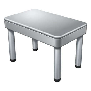 metal table sticker