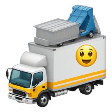 large moving truck sticker