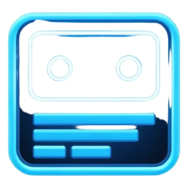 neon computer code script sticker