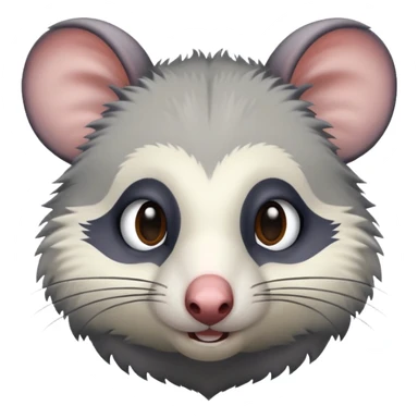 Opposum sticker