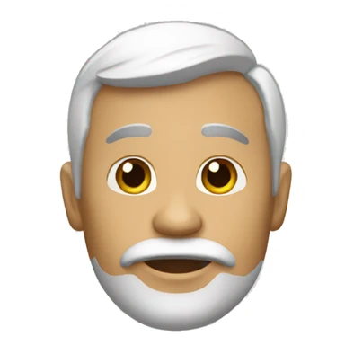 Chongo blanco sticker