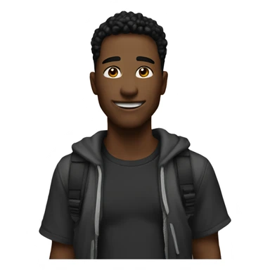 This emoji iwant black 🚶🏻 sticker