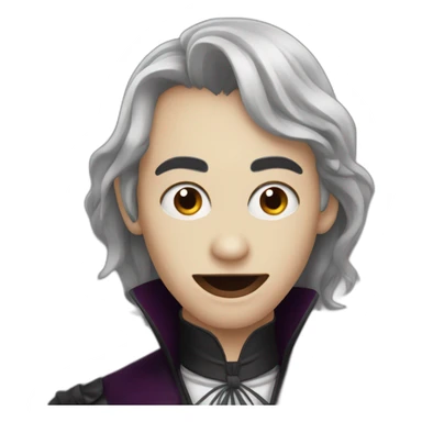 Un vampire amoureux sticker