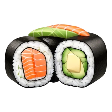 California roll sushi  sticker