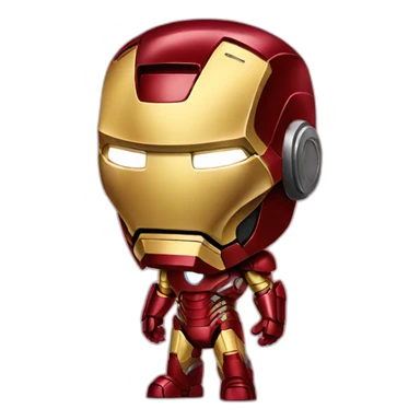Iron Man in Love sticker