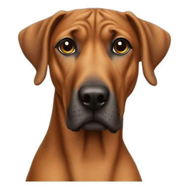 Ridgeback lustig sticker