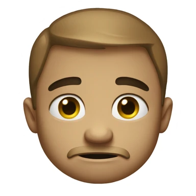 Look of disgust sticker