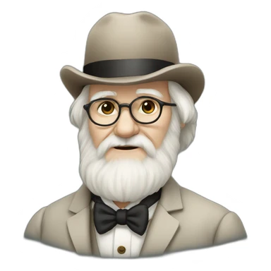 charles darwin sticker