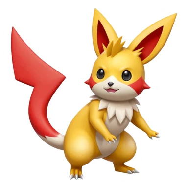 Victini-Pichu-Raichu-Zangoose-Fakémon-hybrid-creature (full body)  sticker