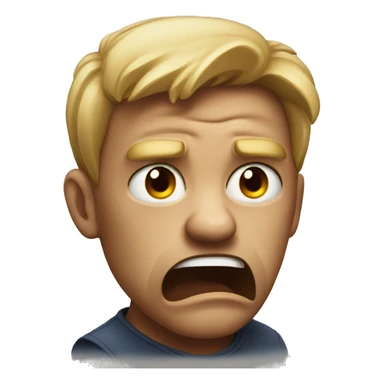 angry emotion
 sticker