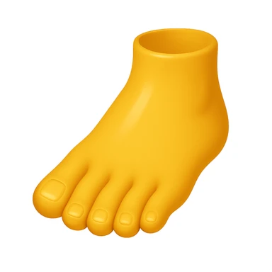 Keep the image exactly like the reference but remove the ring at the top. Maintain all other details and style consistent with iOS emoji style. Add a subtle highlight. sticker