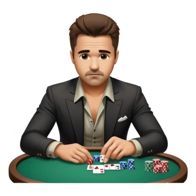 colin farrell gambling sticker