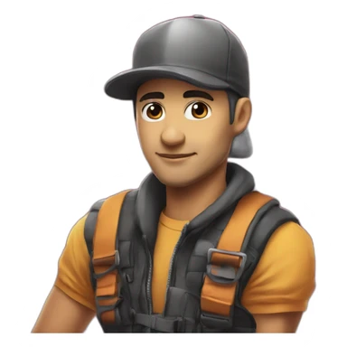 Locklear le streamer avec sa casquette de rat sticker