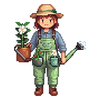 black gardener sticker