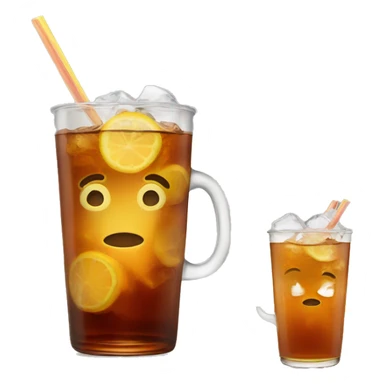 Ice tea sticker