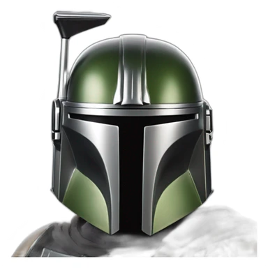 din djarin mandalorian sticker