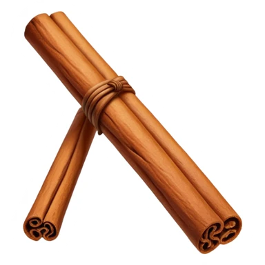 Cinnamon stick sticker