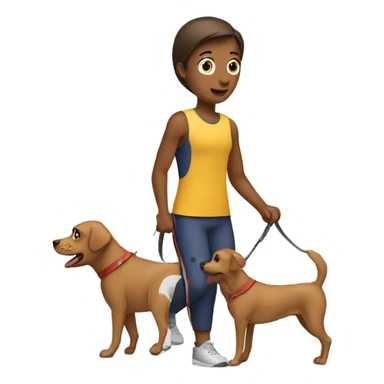 training a dog sticker