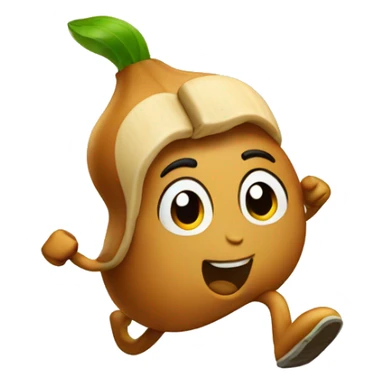 Cashew running  sticker