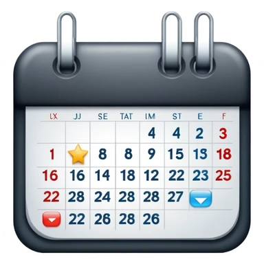 an icon for a feature "outbound campaign start and end date" sticker