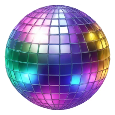 disco ball sticker