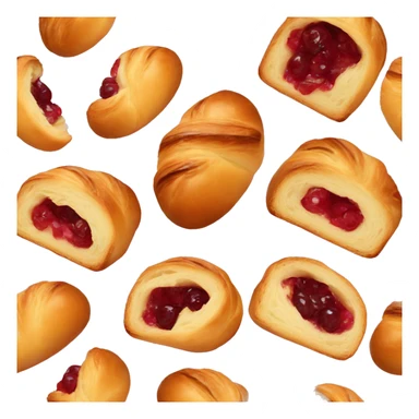 Viennoiserie pain au raisin sticker