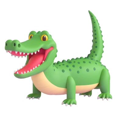 Crocodile sticker