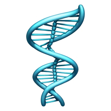 shared double  dna helix sticker