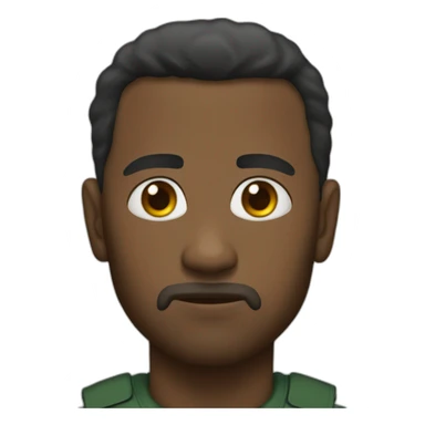 1000 yard stare sticker