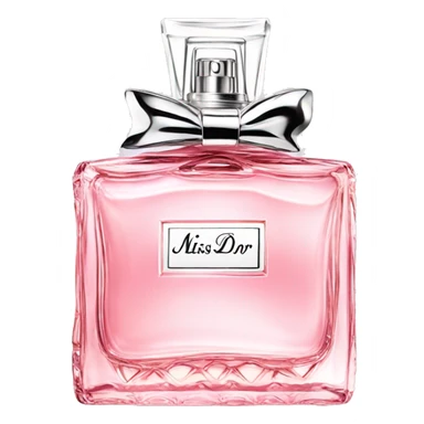 Miss dior perfume sticker