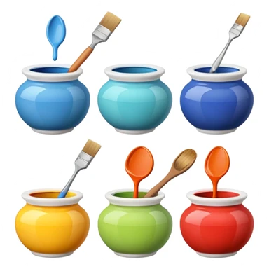 PAINT ON CERAMIC sticker