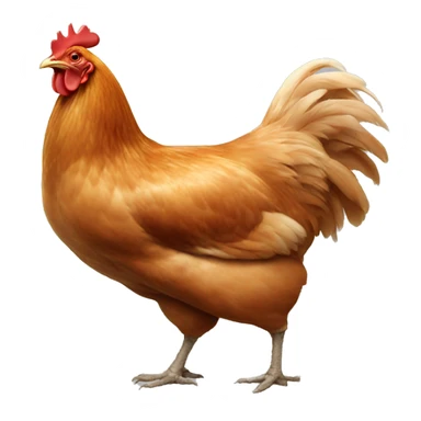 Chicken butt sticker