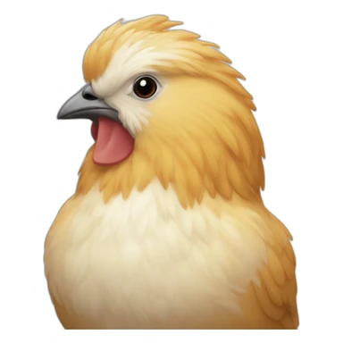 buff orpington sticker