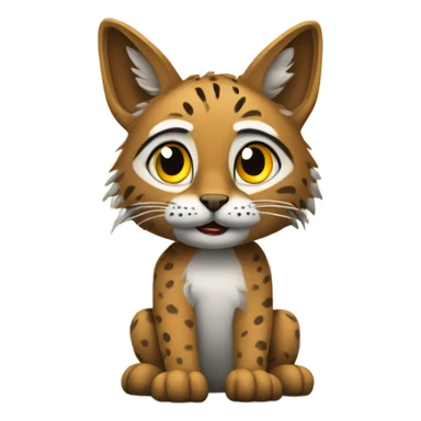 Bobcat at school sticker