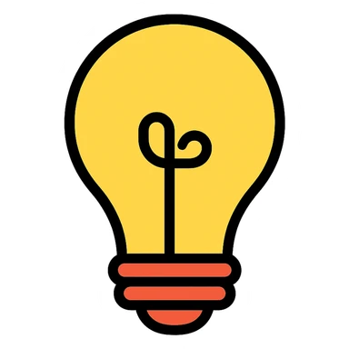 bulb sticker