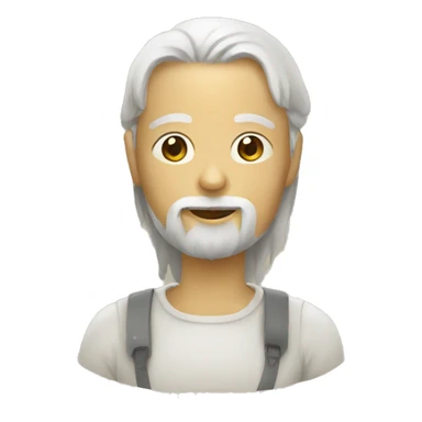 Android com maçã  sticker