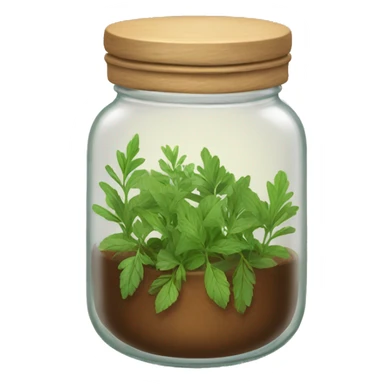jar of herbs sticker