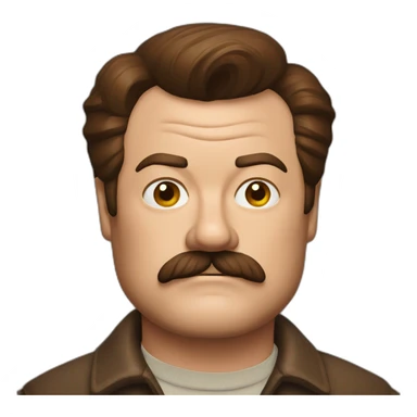 Ron-swanson sticker