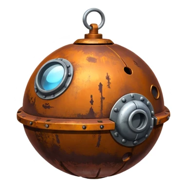 sea ​​mine sticker