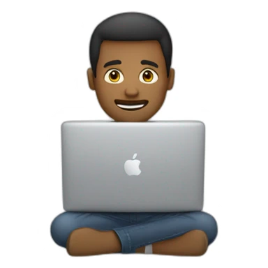 MacBook user sticker