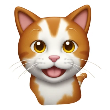 ginger bread cat sticker