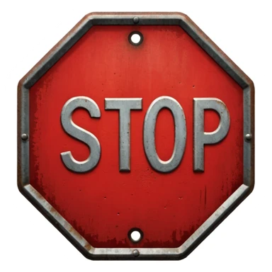 Stop Sign sticker