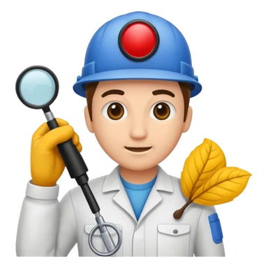 Pest control technician
 sticker