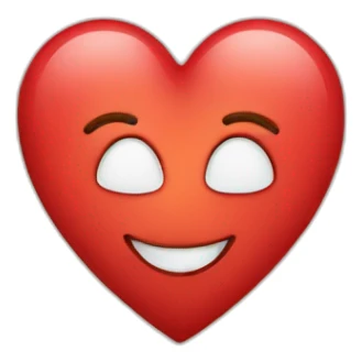 heart smiles sticker