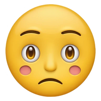 unamused face emoji sticker