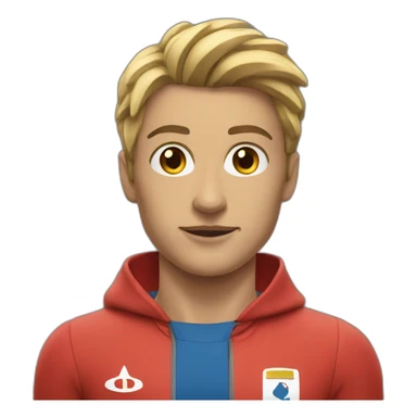 Athlete en départ starts sticker