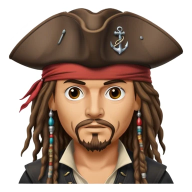 captain jacksparrow sticker