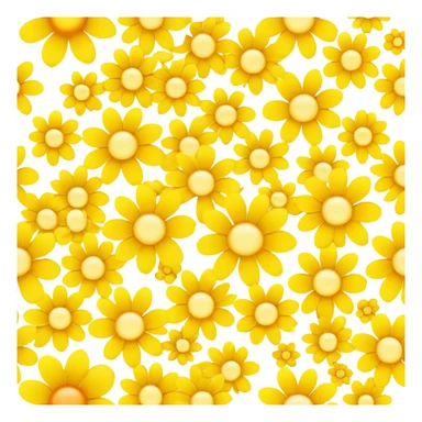 Sunshine flowers sticker