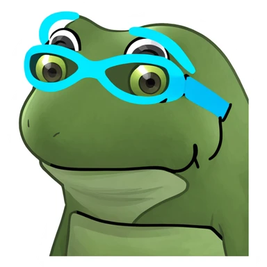 Aqua dive swim mask sticker