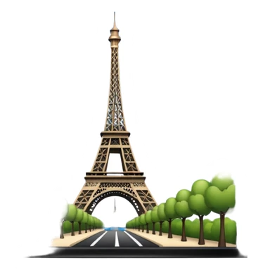 Effel tower sticker